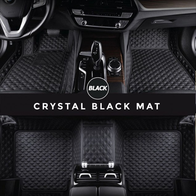 Black Crystal Elite Luxury Hybrid Car Mats Canada