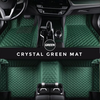 Green Crystal Elite Luxury Hybrid Car Mats Canada