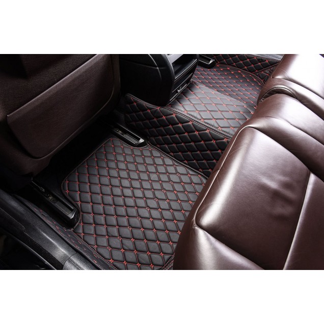 Jeep Grand Cherokee Luxury Leather Diamond Stitching Car Mats Canada