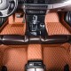 Brown Luxury Leather Diamond Car Mats Canada