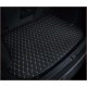 Luxury Leather Diamond Stitching Trunk Base Mats Canada