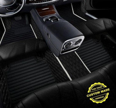 White Hybrid Line Series Premium Car Mats Canada